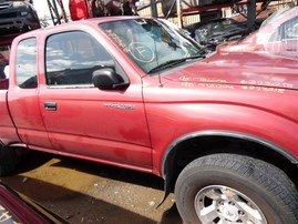 1998 Toyota Tacoma Burgundy Extended Cab 2.7L AT 2WD #Z23218